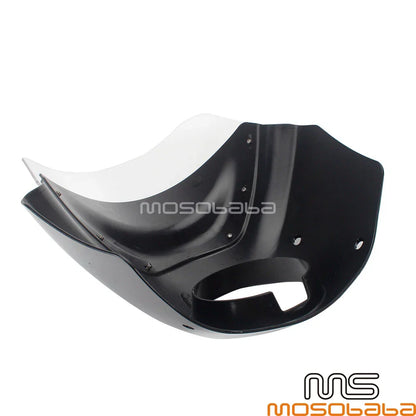 11" Clear Windshield & Front Headlight Fairing for Harley Dyna Street Bob (2006-2017)