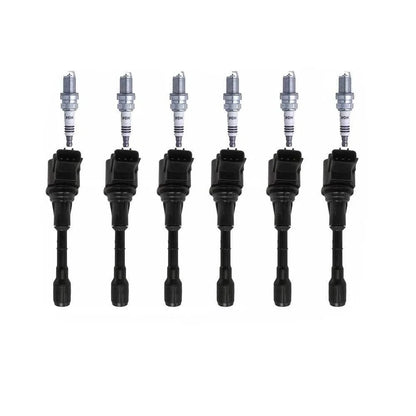 6 x Ignition Coils & 6 x Spark Plugs for Nissan Pathfinder R52 (2017-2021)