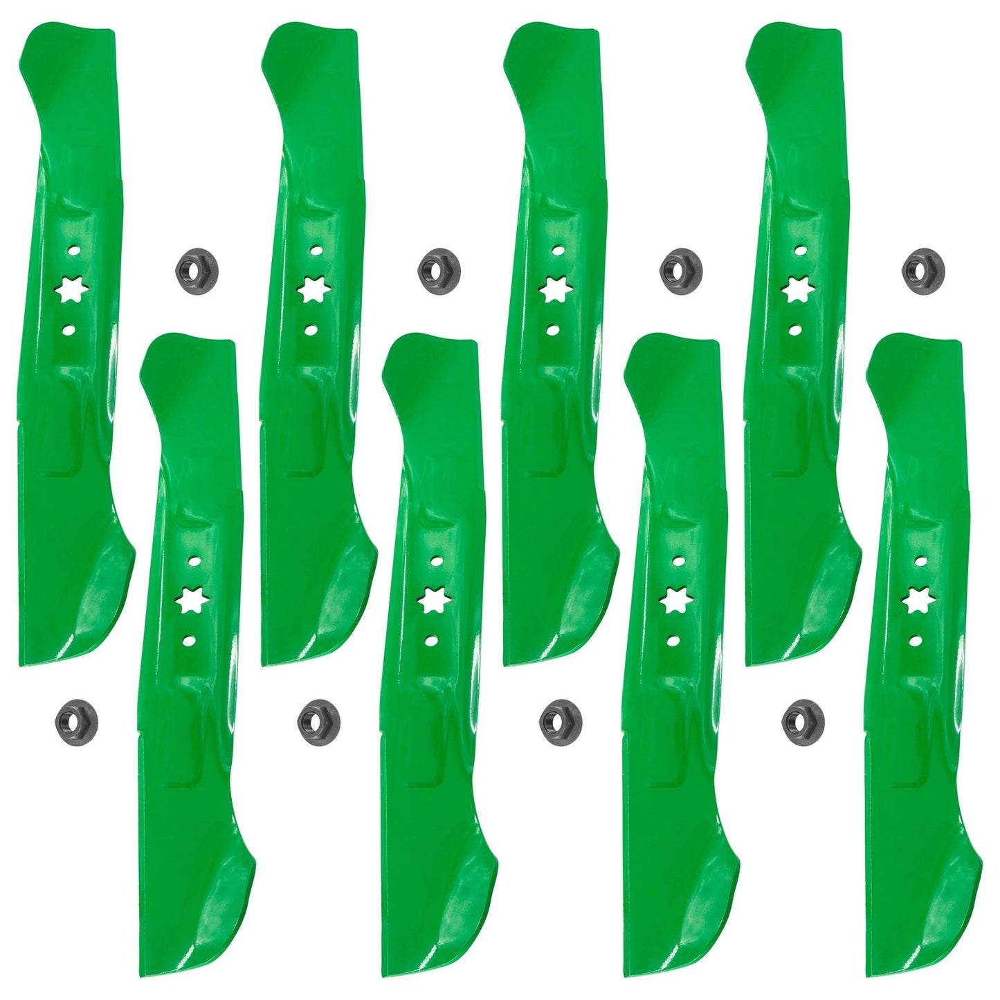 Deck Blades with Nuts for MTD Cub Cadet 46 inch (2000–2018)