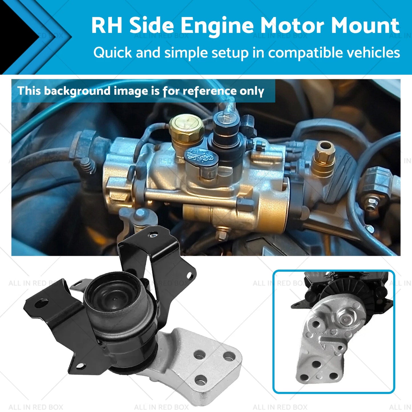 RH Engine Motor Mount for Mitsubishi Mirage/G4 (2014-2018)