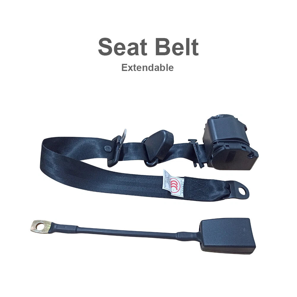 3M 3 Point Retractable Safety Seat Belt Strap for Truck (Universal)