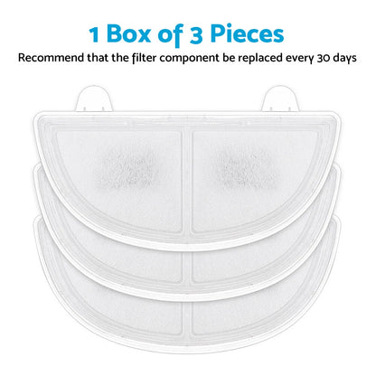Pet Water Fountain Filter for Wireless Pumps Water Dispenser WF20/CF20