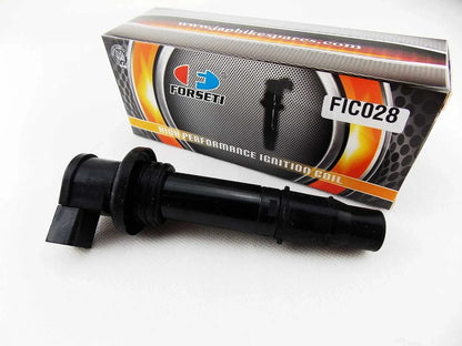 FORSETI Ignition Stick Coil Spark Plug Cap Assembly for YAMAHA YZF-R6 (99-17)