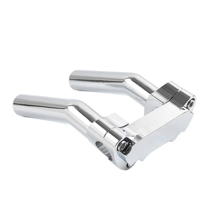 6.5" Pullback Handlebar Riser Top Clamp for Harley Dyna FXD, Softail, XL883