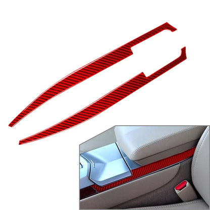 Red Side Panel Trim for Cadillac CTS (2008-2013)  Armrest Box