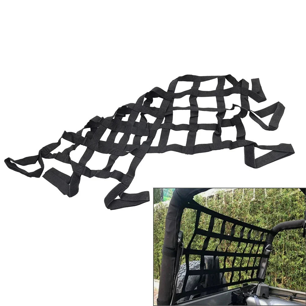 Multifunction Mesh Cargo Net for Jeep Wrangler YJ TJ JK JL JT (1987-2023)