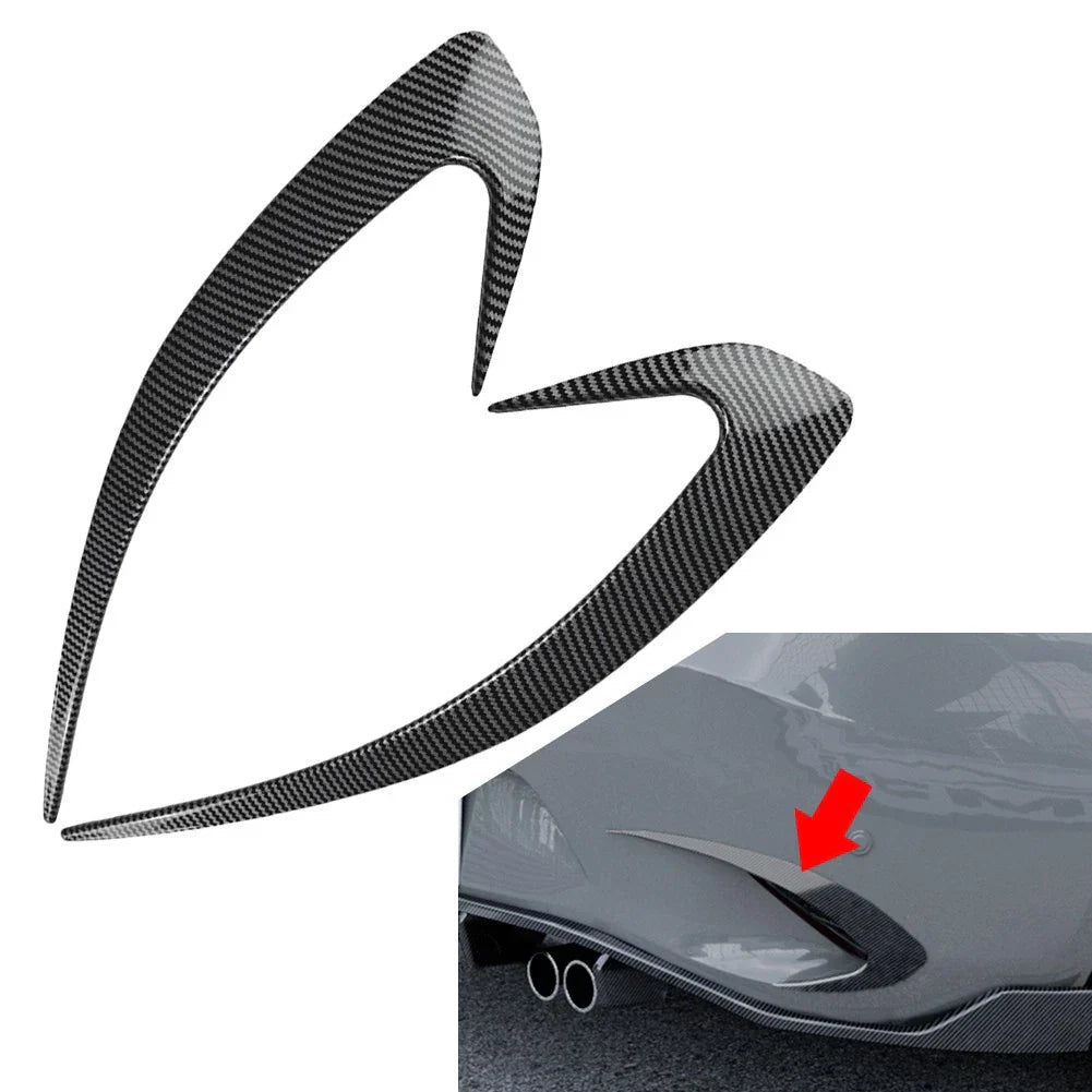 Rear Bumper Side Air Vent Trim for Mazda MX-5 ND Miata (2016-2025) Carbon Fiber