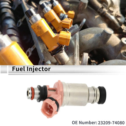 Fuel Injector 4.5L for Lexus LX450 (1996-1997) 1 x Pink Silver Tone