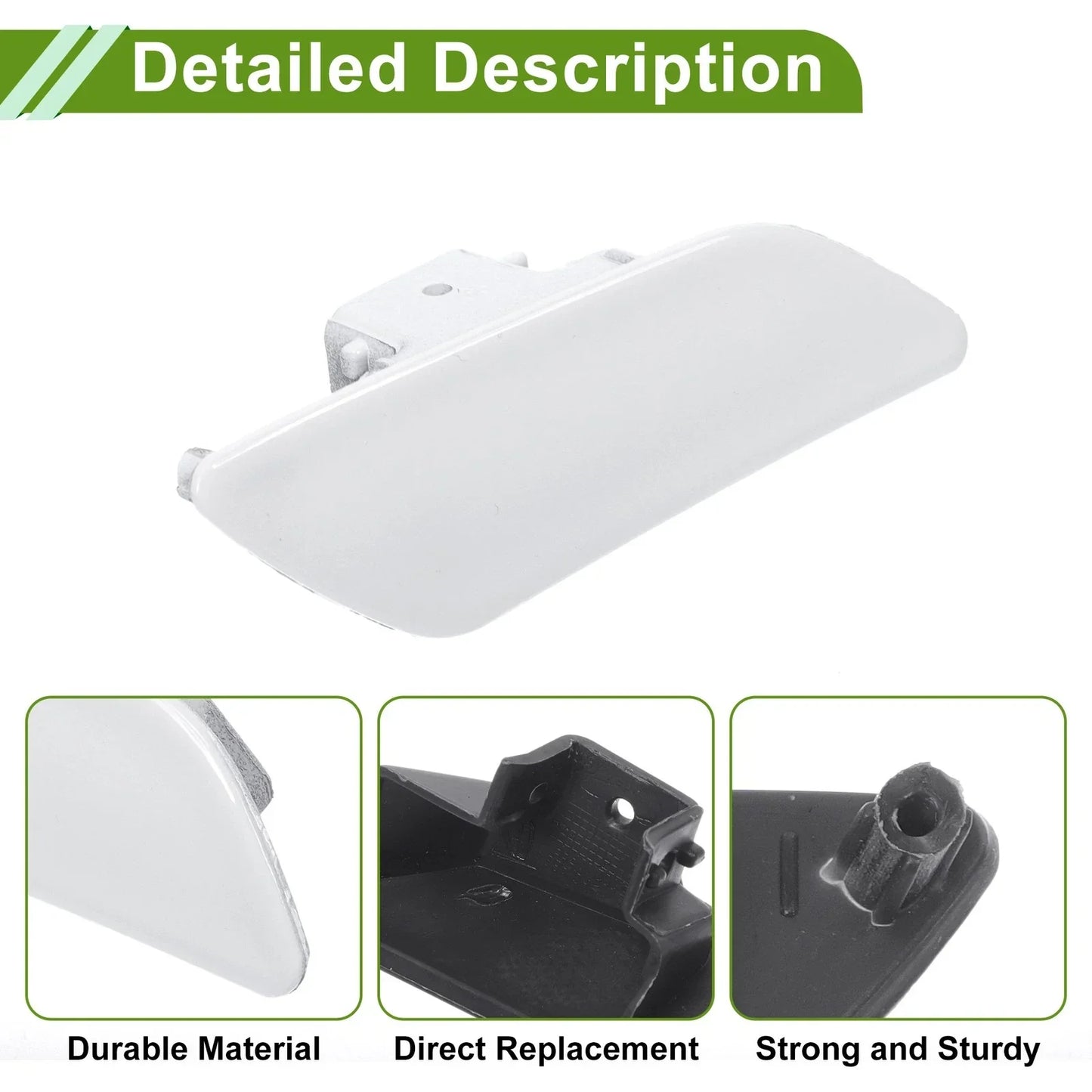 Washer Nozzle Cover for Porsche Panamera 2014-2016 - White