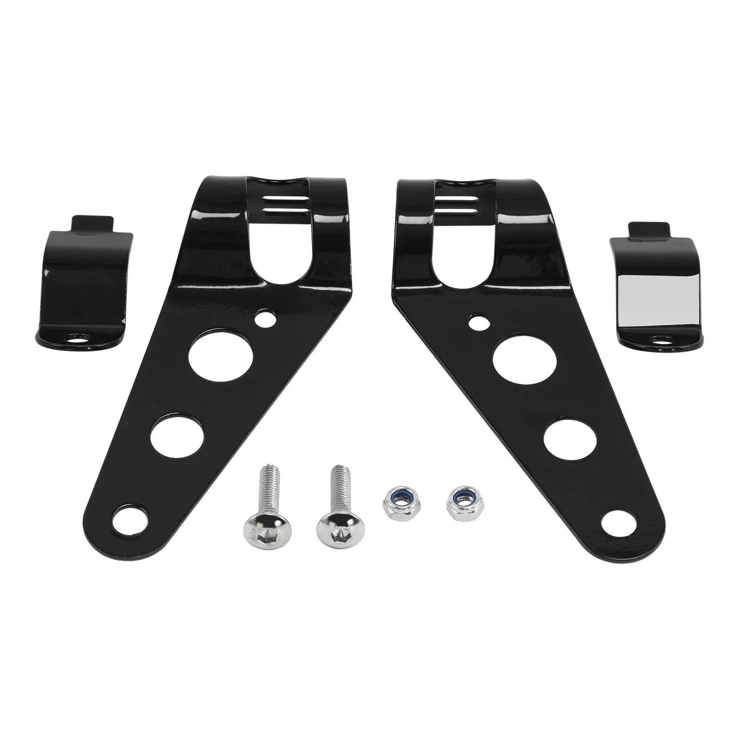 Headlight Mount Bracket for Bobber Cafe Racer 28mm-34mm Fork Tube
