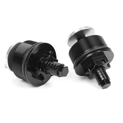 CNC Aluminum Motorcycle Preload Adjusters Fork Bolts  Black for Honda CB400