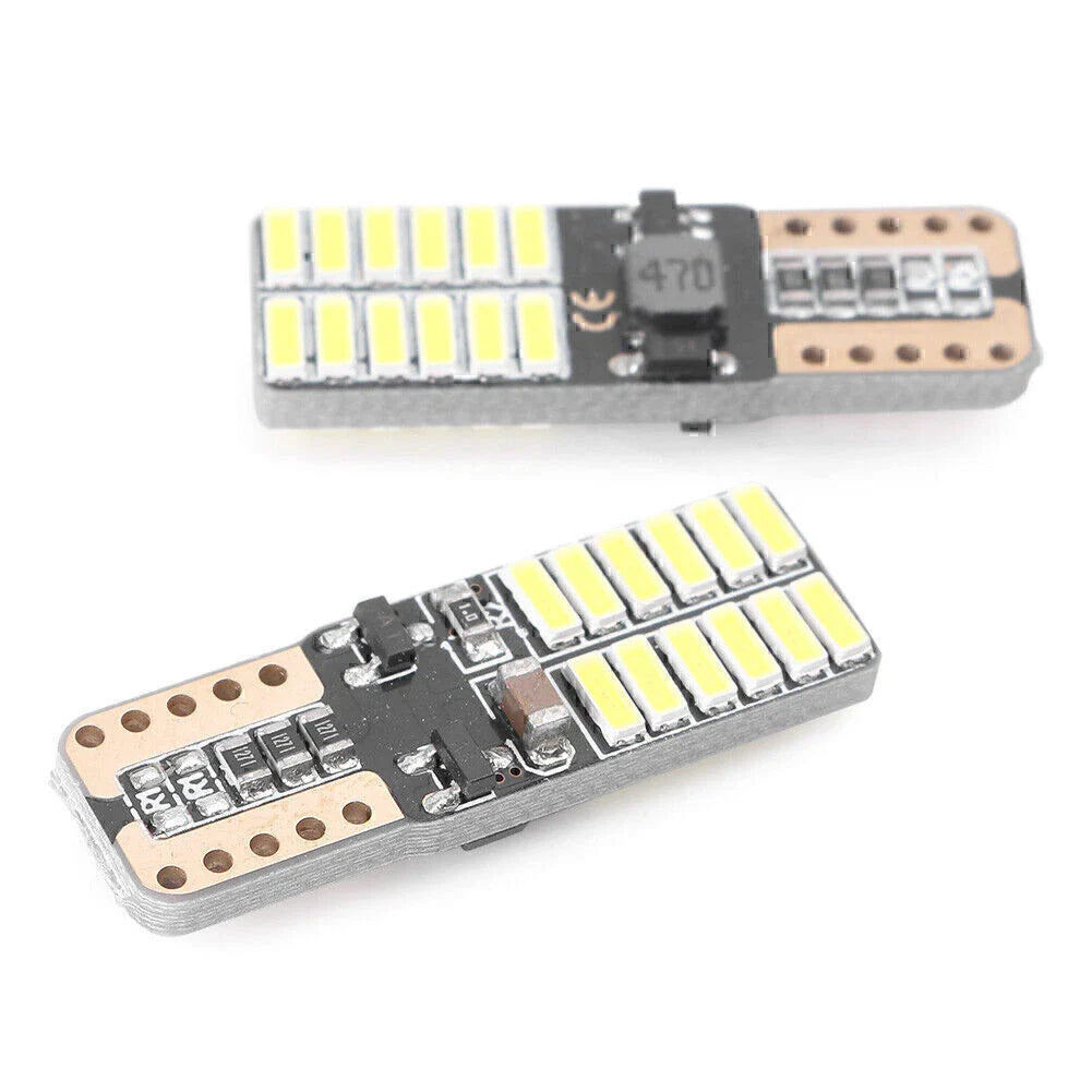 LED Light Canbus Error Free White Side Marker Lamp T10 W5W