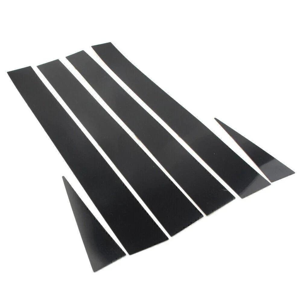 6 x Door Trim Covers for Toyota Sienna (2004-2010) Black