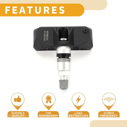 Tire Pressure Sensor 433MHz for Porsche Cayenne (2011-2014) 1 x Pc