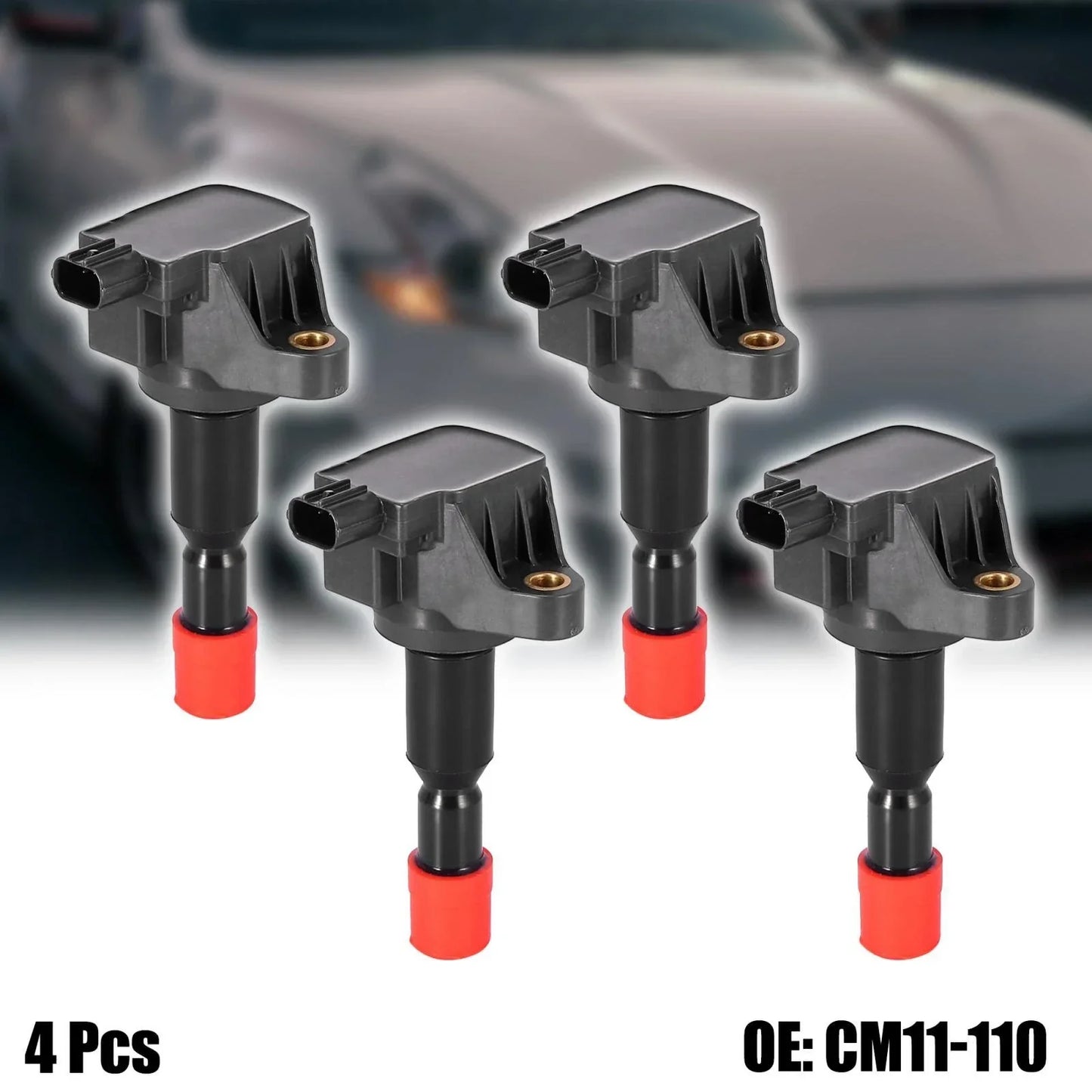 4pcs Ignition Coils for Honda Fit (2007-2008)