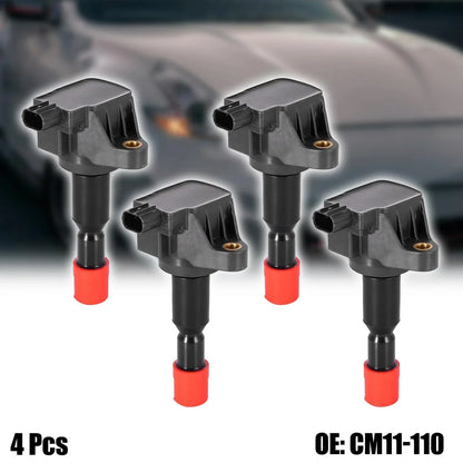 4pcs Ignition Coils for Honda Fit (2007-2008)
