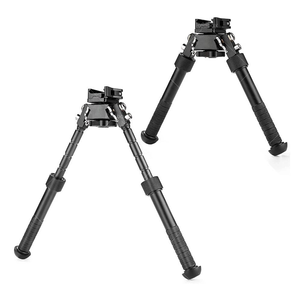 6.5"-9" Tactical 360° Swivel QD Rifle Bipod Mount for Hunting & Shooting
