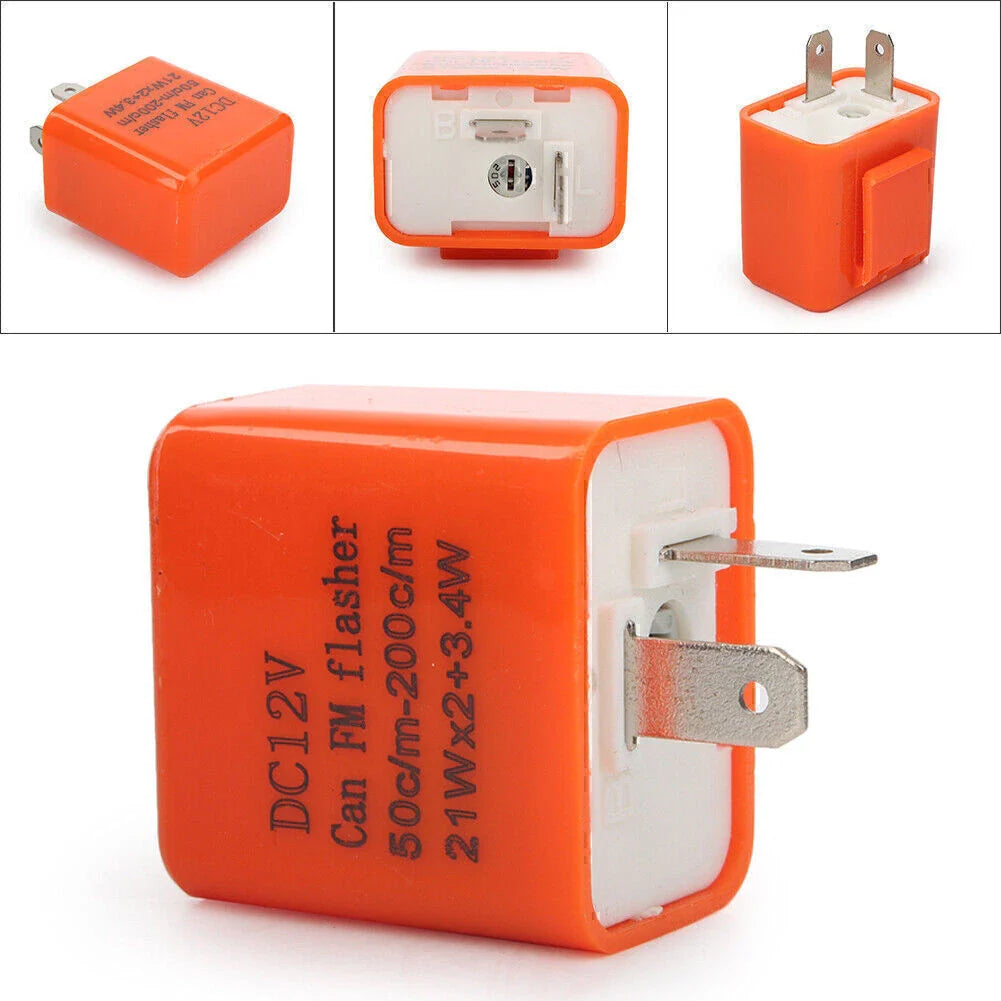 Adjustable LED Flasher Relay for Turn Signal Light (Universal)