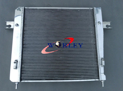 Aluminum Radiator & Fan for Jeep Cherokee Liberty KJ 3.7L V6 (2001-2008)