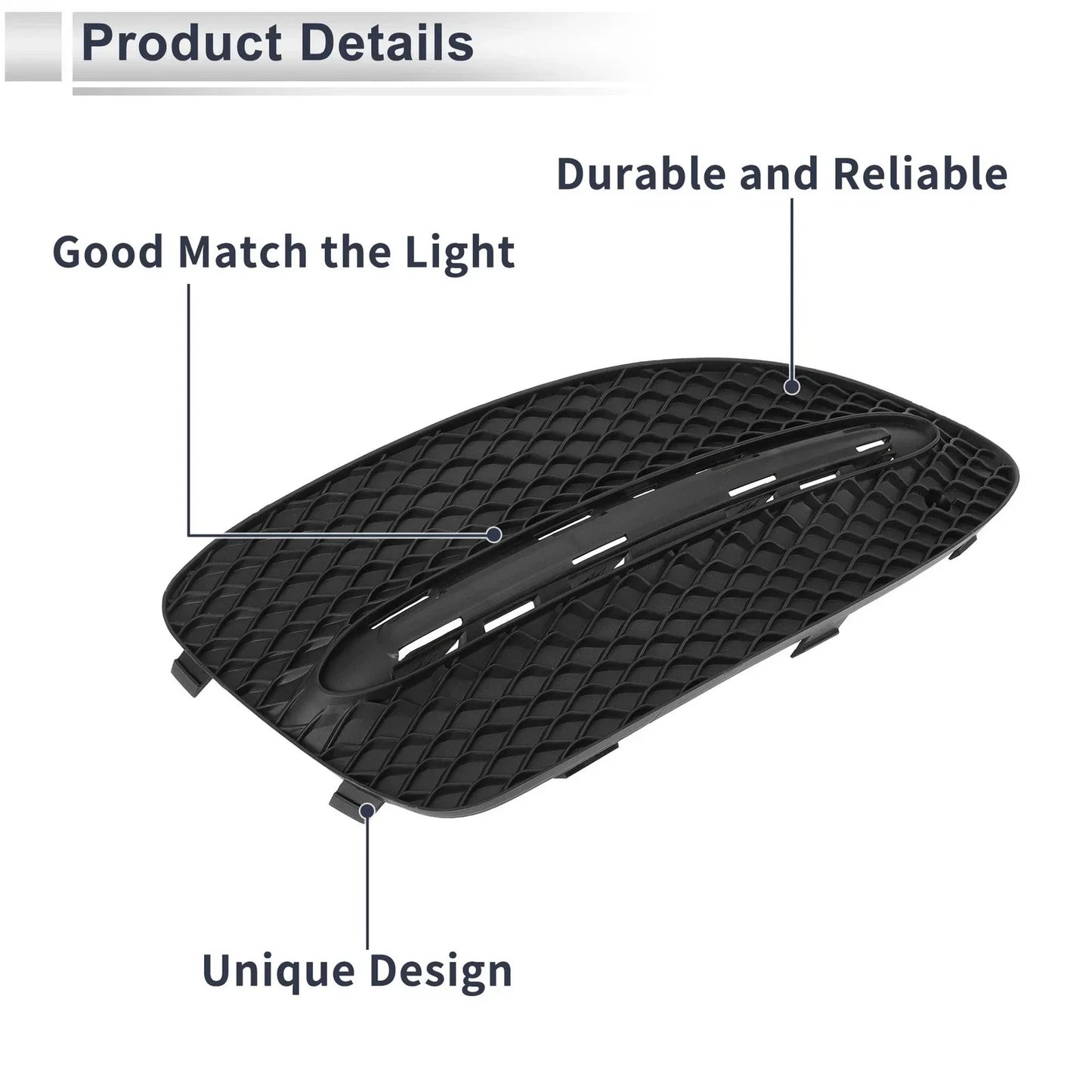 Front Right Fog Light Grill for Mercedes Benz W242 (2013-2018)