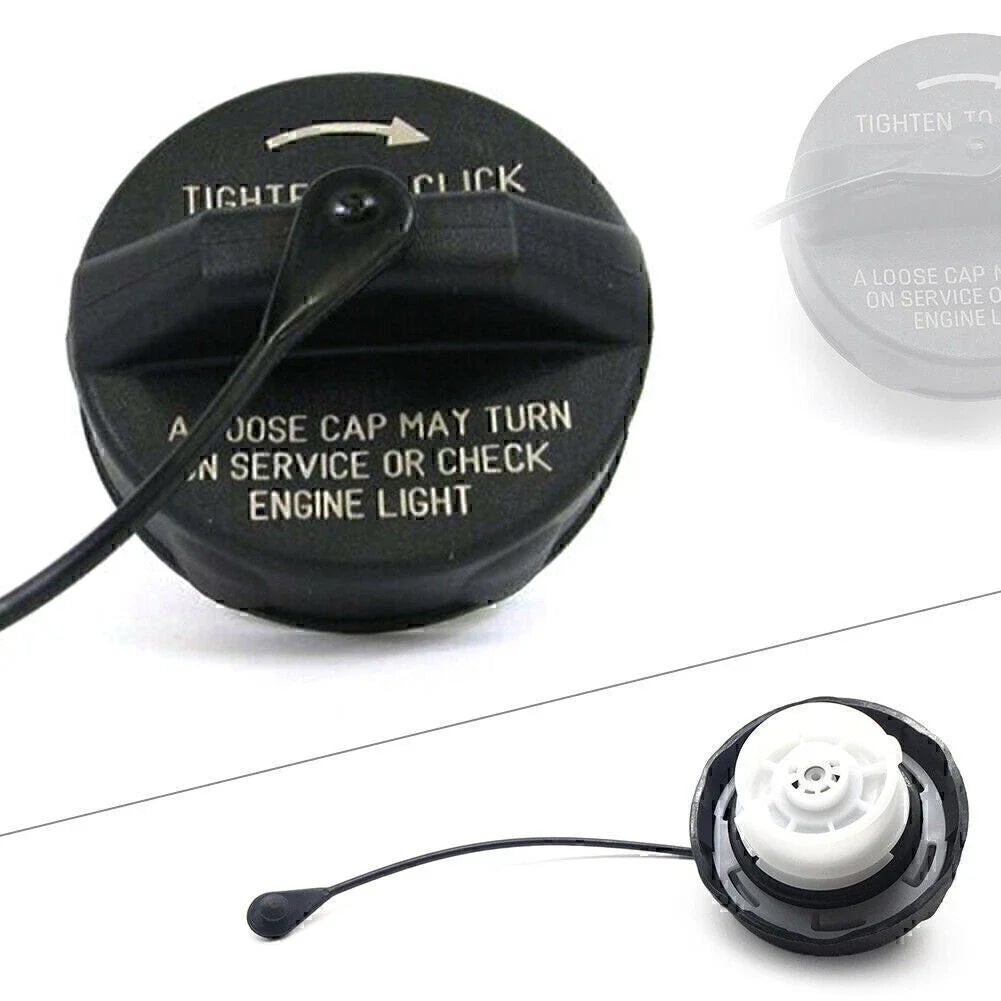 Black Fuel Tank Cap for Chrysler Dodge Jeep (2007-2018)