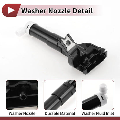Front Driver Side Headlight Washer Nozzle for Lexus LX570 (2008-2021)