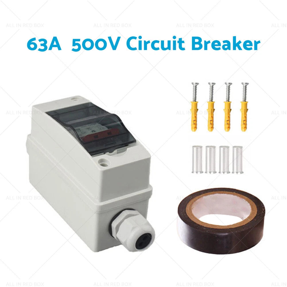 32A/63A PV Disconnect Box DC500V Circuit Breaker for Solar System