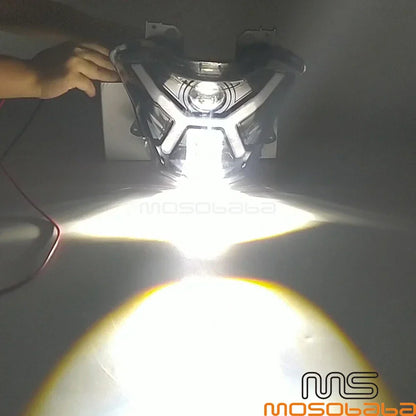 LED Headlight Kit for Kawasaki Z650, ZR650, Versys-X 300, KLE300 (2017-2021)