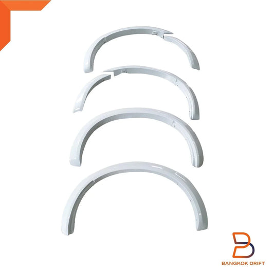 3" White Slim Fender Flares for Isuzu D-Max Ute (2020-2023)