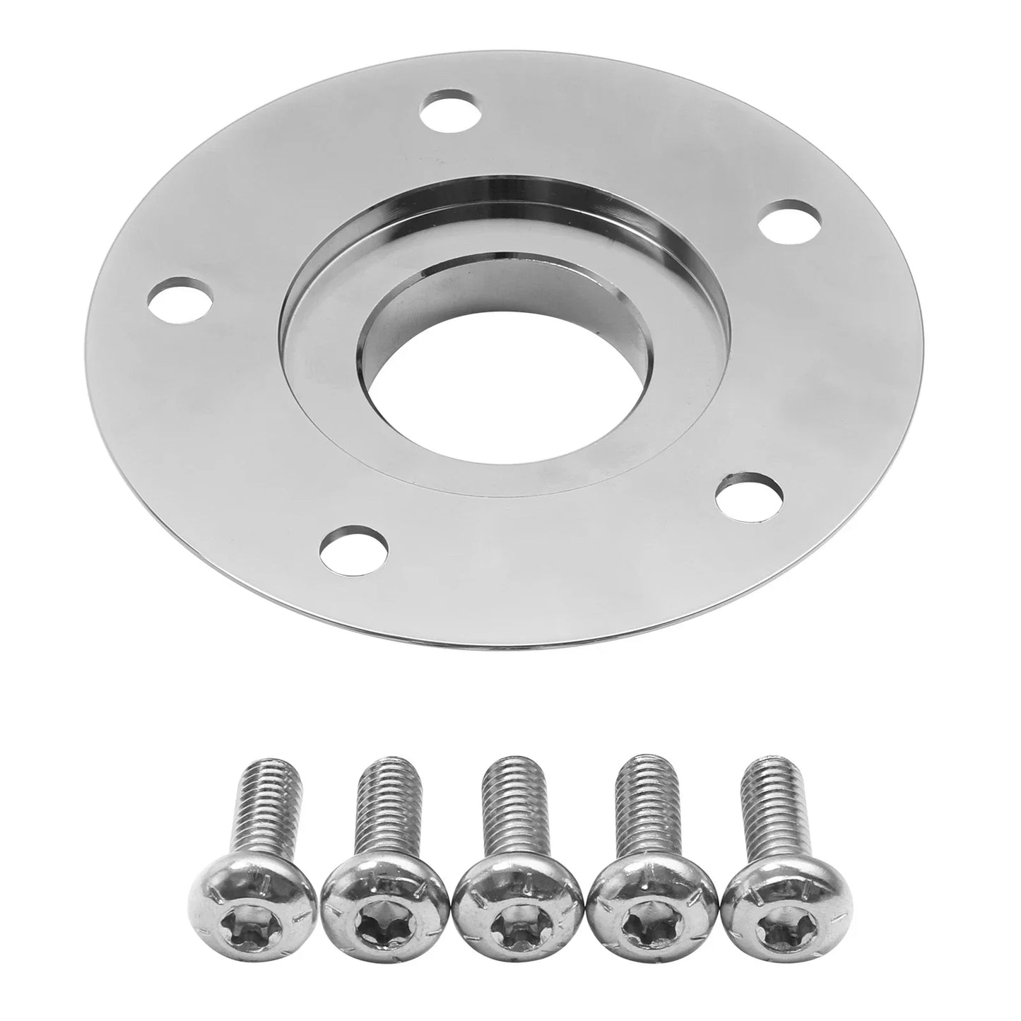 Front Wheel Hub Cap Cover for Harley Street Glide 2008-2024 Chrome