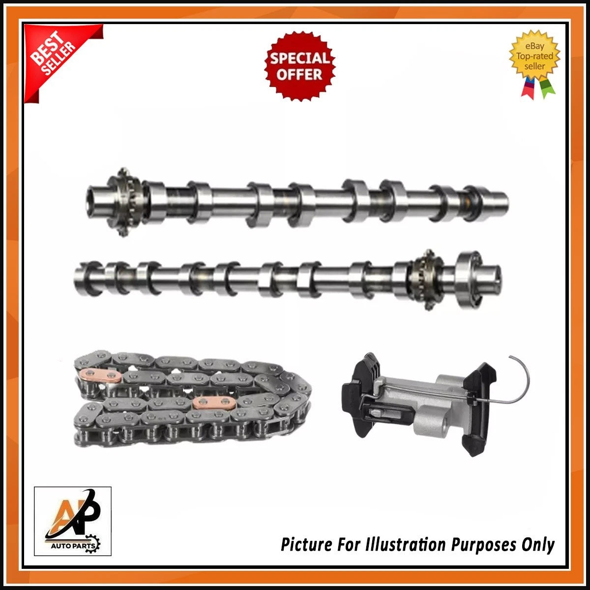 8mm Camshaft Kit Replacement for Citroën 1.5 BlueHDi DV5R Diesel (2012–2019)