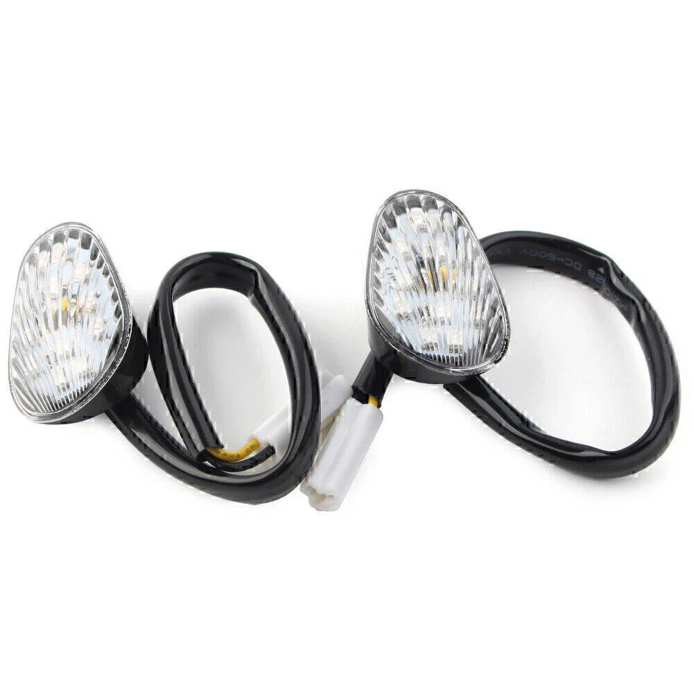 Flush Mount Amber Turn Signal Lights for Yamaha YZF R1/R6/R6S