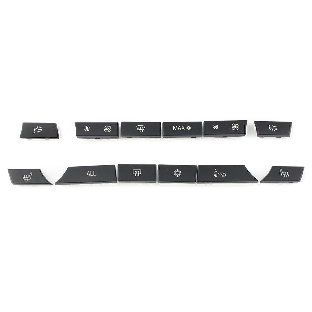 12 Button Key Caps for BMW 5 6 7 F10 F12 (2010-2017)