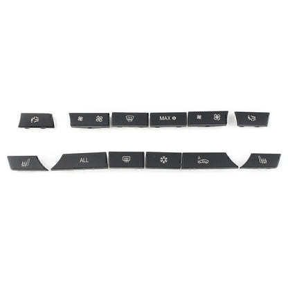 12 Button Key Caps for BMW 5 6 7 F10 F12 (2010-2017)
