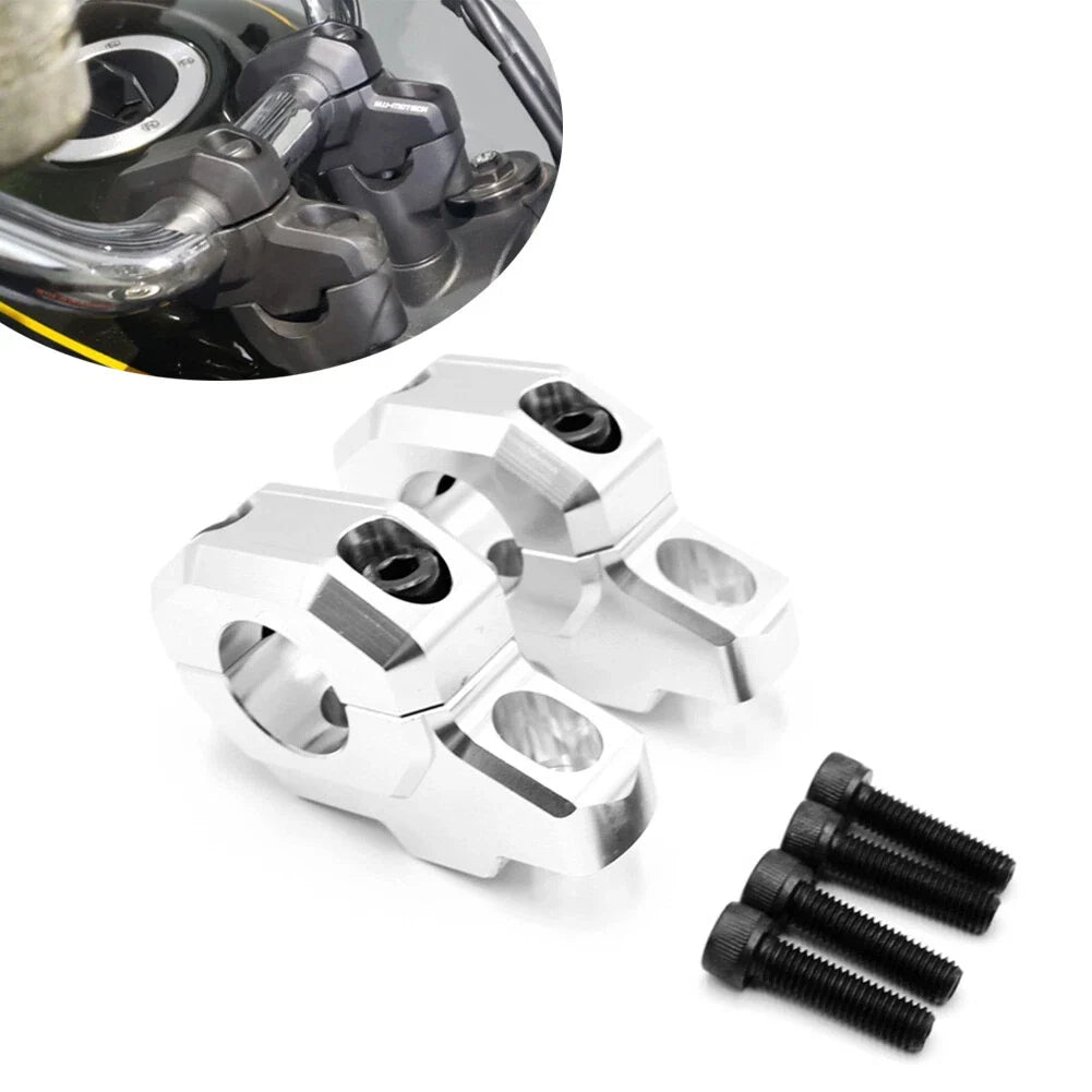 Motorcycle Handlebar Riser Mount Clamp for Kawasaki Z900C Z900RS (2017-2023)