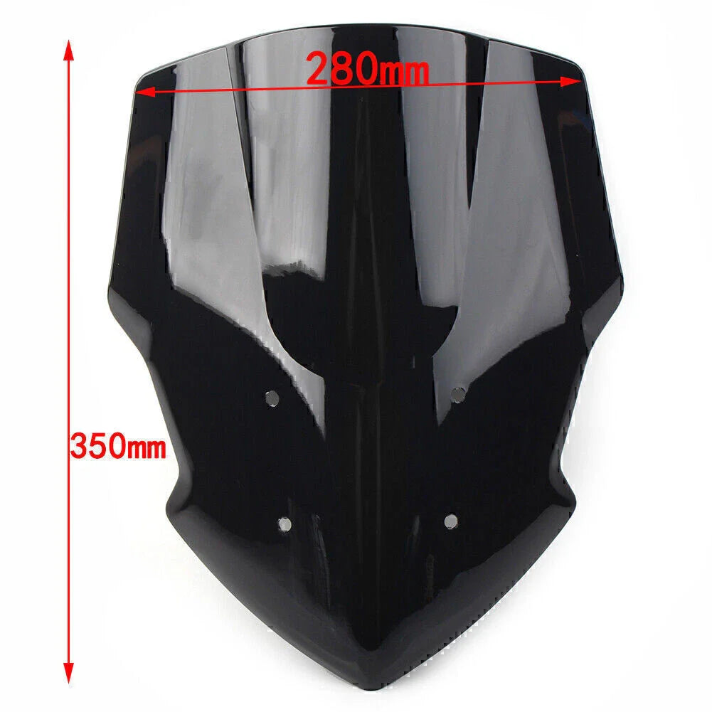 Windshield Deflector with Bracket for Yamaha MT-07 (2018-2020) Blue