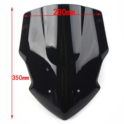 Windshield Deflector with Bracket for Yamaha MT-07 (2018-2020) Blue