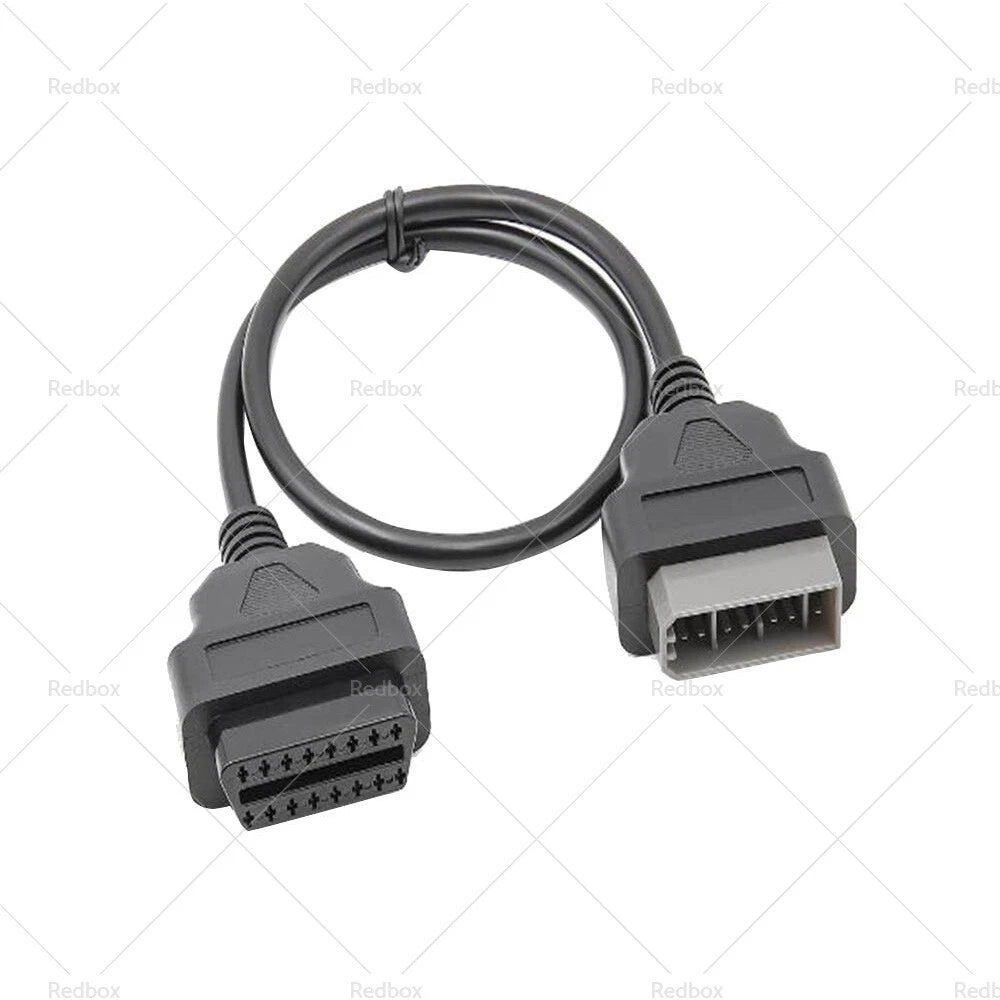 14 Pin OBD1 to 16 Pin OBD2 Diagnostic Connector Adapter for Nissan