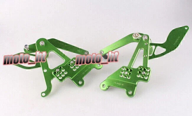 CNC Rearsets Footpegs for Yamaha YZF R6 (2003-2005) Black