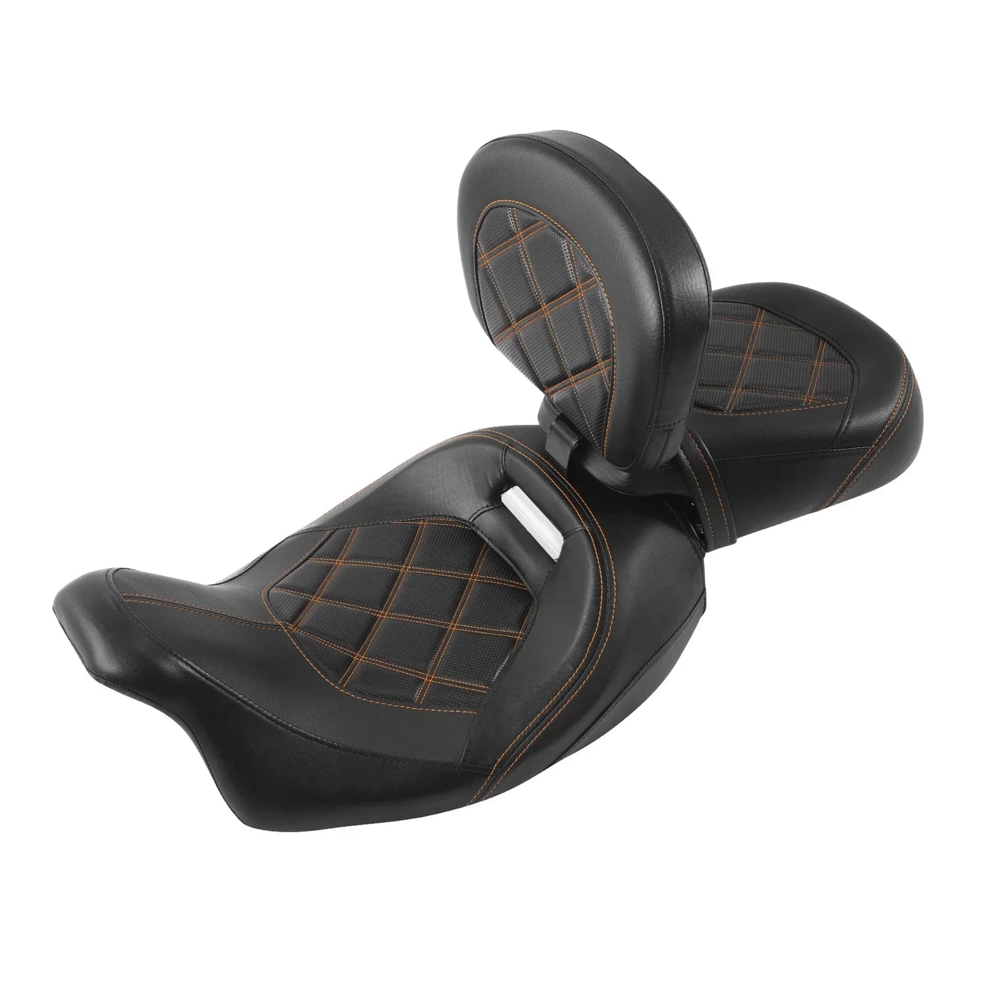 Rider & Passenger Seats Backrest Pad for Harley CVO Road Glide (2009 - 2023)