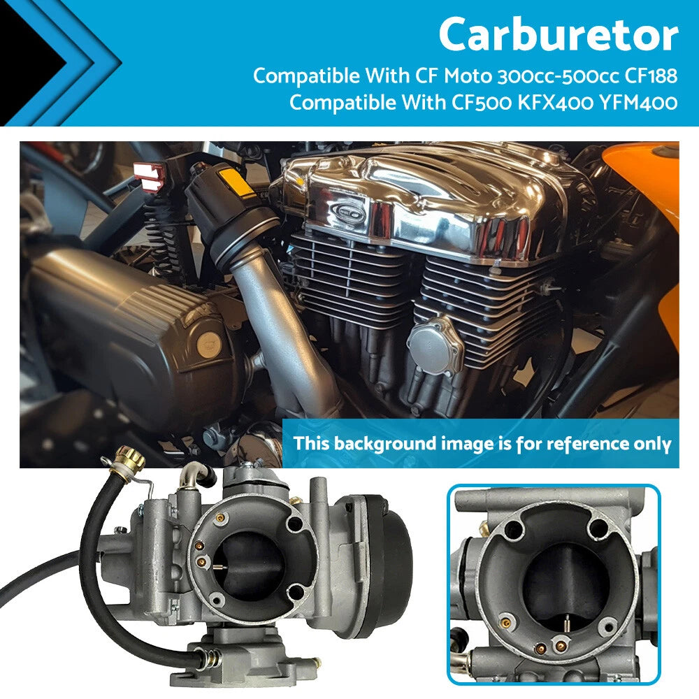 Carburettor for CF Moto 300cc-500cc CF188 CF500 KFX400 YFM400