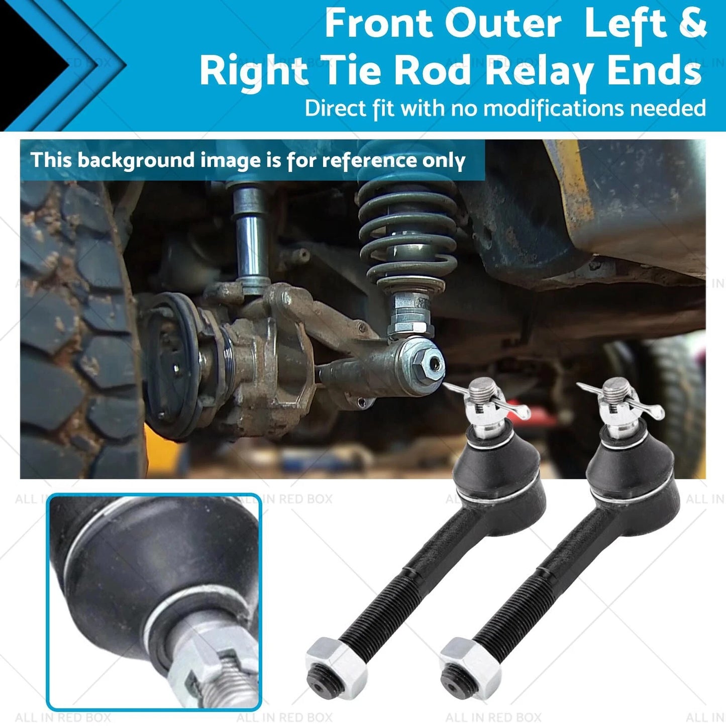 Front Outer Tie Rod Ends for Nissan Navara D21 (1992-1997)