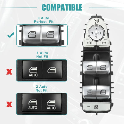 Power Window Switch Set for Mercedes-Benz GLC300 C300 (2016-2023)