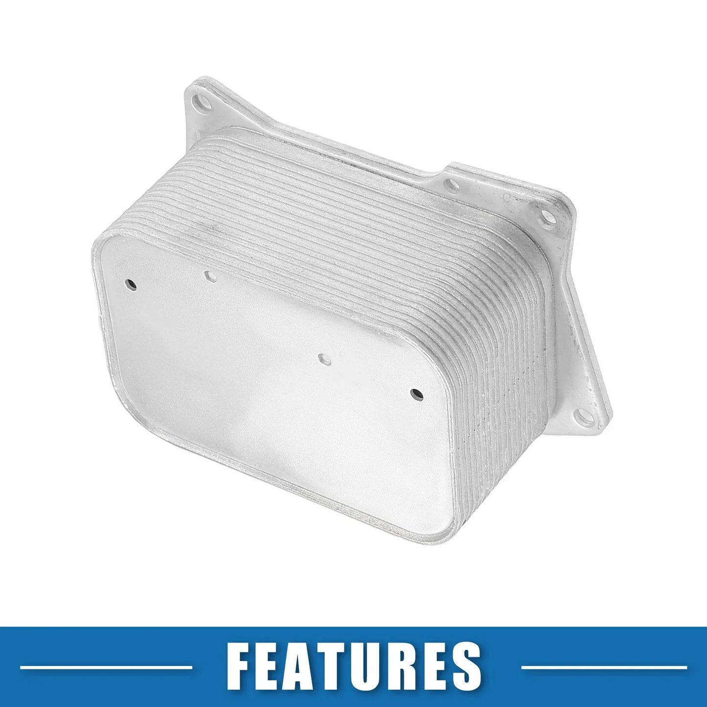 Engine Oil Cooler for Mercedes-Benz W166 (A2781880201) - Silver Tone