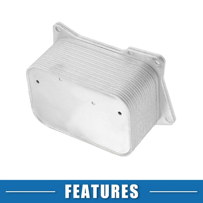 Engine Oil Cooler for Mercedes-Benz W166 (A2781880201) - Silver Tone