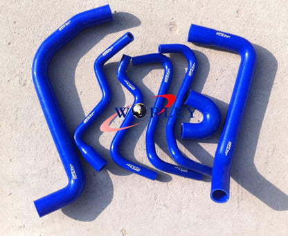 Aluminum Radiator & Black Hose for Holden Commodore VT VX 3.8L V6 (97-02)