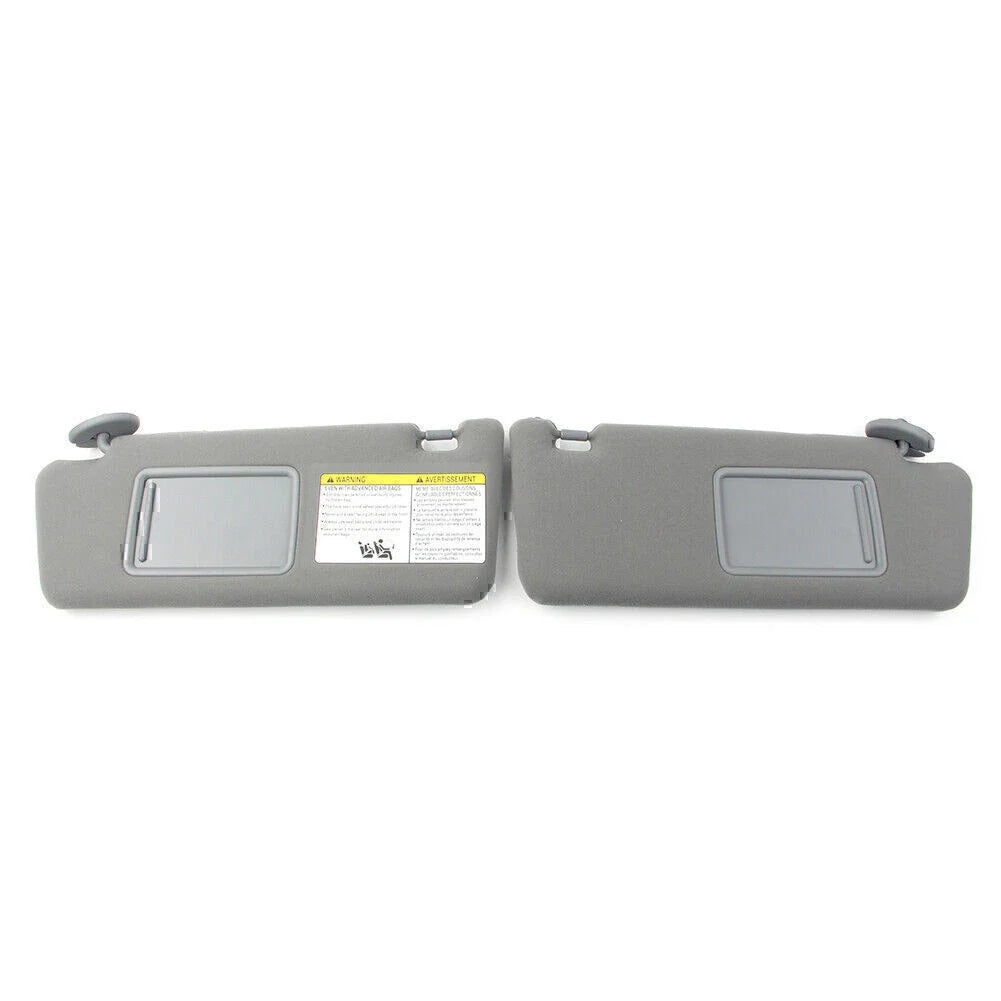 Gray Sun Visors for Toyota Tacoma (2005-2015)