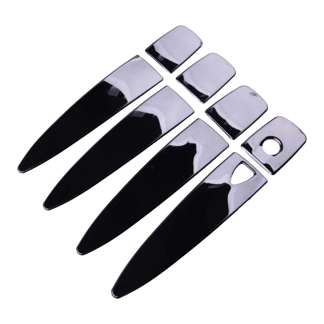 Black Side Smart Door Handle Cover for Nissan Sentra Sedan (2013-2019)