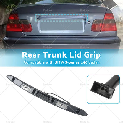 Rear Trunk Liftgate Pull Handle for BMW 3 Series E46 (1998-2006)