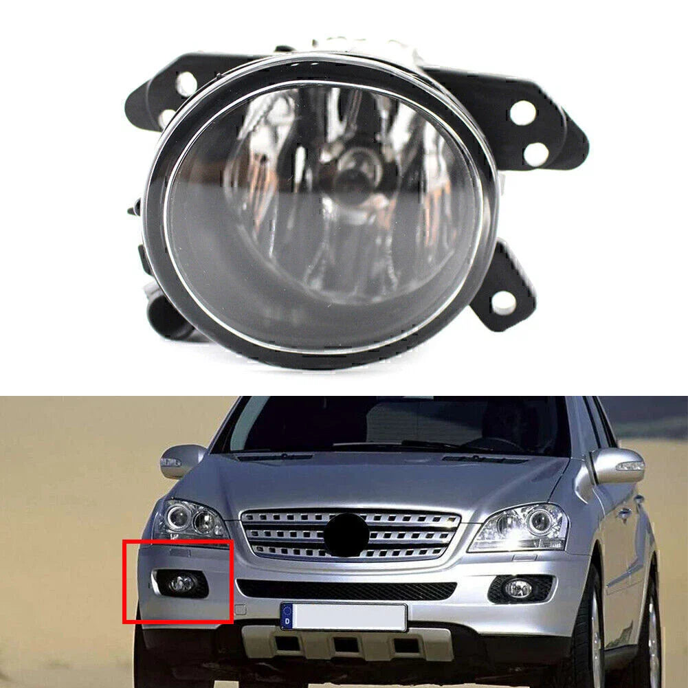 Right Front Fog Light Lamp w/ Bulb for Mercedes Benz W219 (2007-2010)